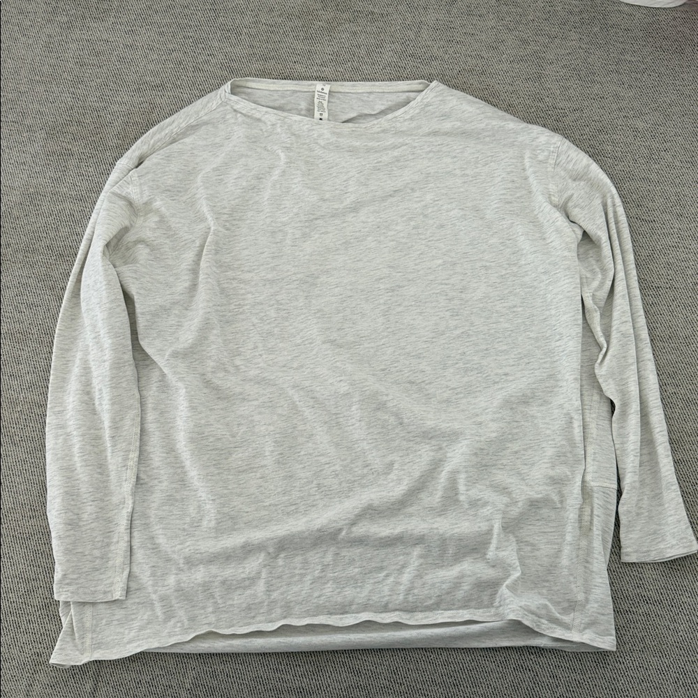 Lululemon Heathered Gray Top